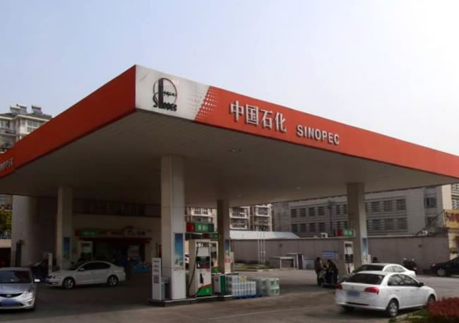 中国石化加油站罩棚工程