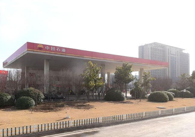 中国石油加油站罩棚设计施工